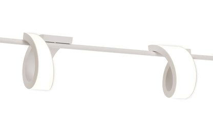 Mantra Tsunami 4 Light Linear Pendant, 48W LED, 3000K, 3600lm, Sand White, 3yrs Warranty