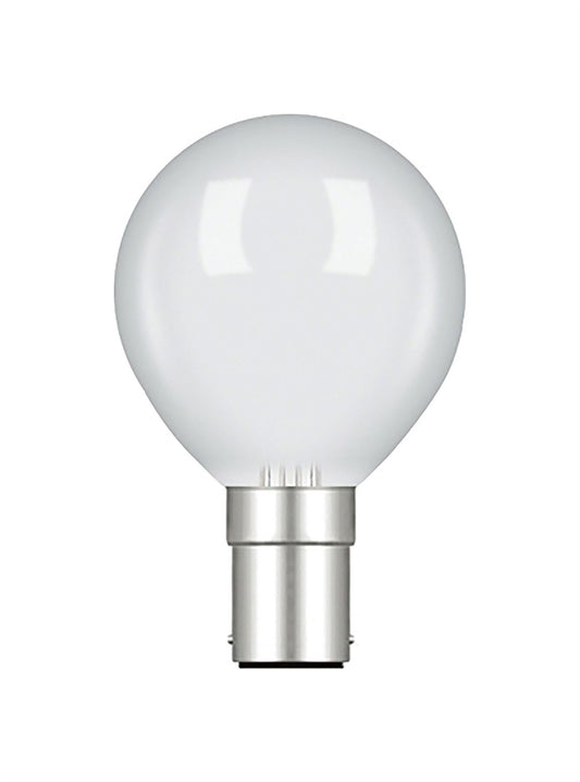 Luxram Golf Ball B15D Opal 25W Incandescent/T Incandescent