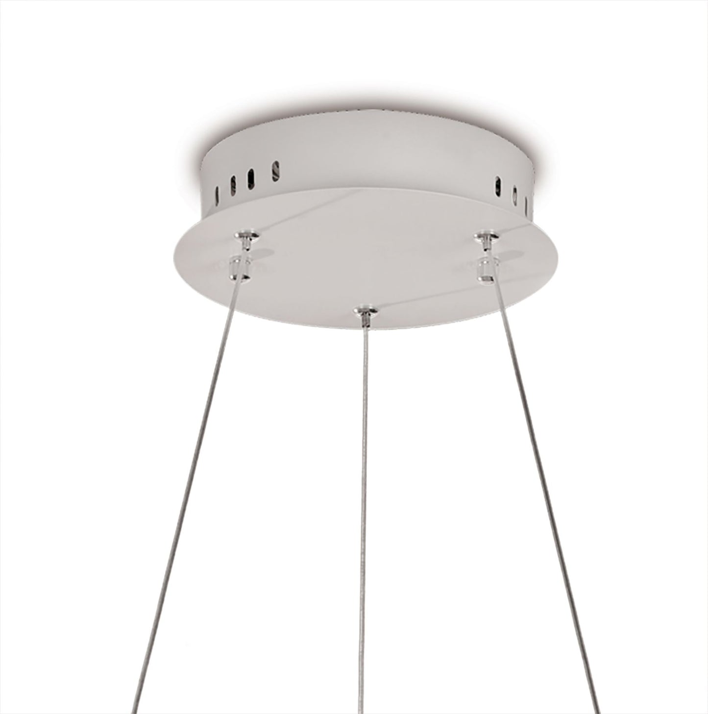 Mantra Fusion M5760 Lunas Pendant 80cm Diameter 76W LED 3000K, 3700lm, RF Remote Control White, 3yrs Warranty
