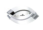 Mantra Guss Wall Light E27 2 Light E27, Polished Chrome/White Acrylic, CFL Lamps INCLUDED