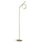 Mantra Olimpia Floor Lamp, 12W LED, 3000K, 900lm, IP20, Satin Gold, 3yrs Warranty