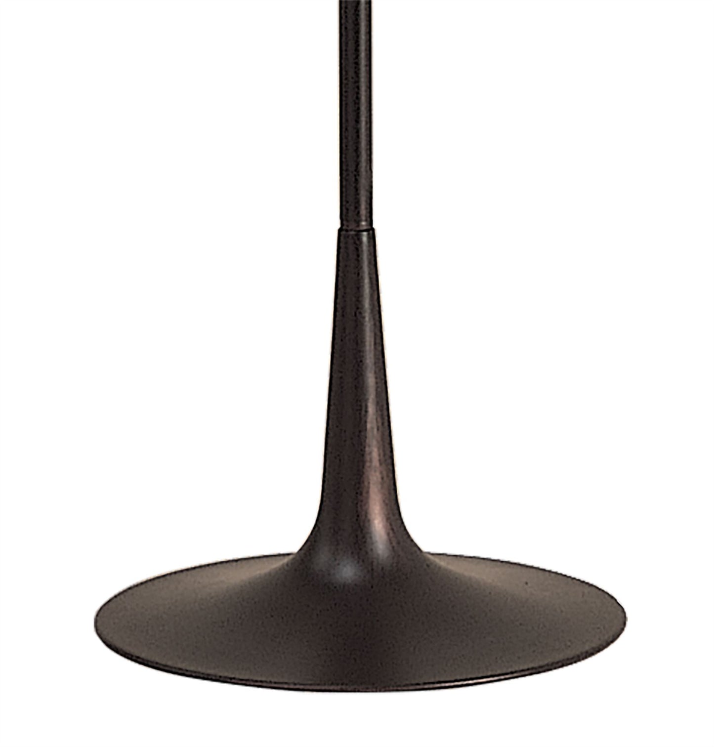 Mantra Zira Floor Lamp 2 Light G9, Polished Chrome/Frosted White Glass/Wenge, NOT LED/CFL Compatible