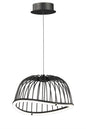 Mantra Celeste Pendant 41cm Round, 20W LED, 3000K, 1400lm, Black, 3yrs Warranty