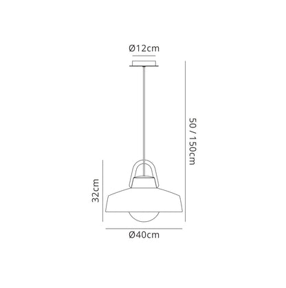 Mantra Fusion M6212 Kinke Pendant, 1 x E27, IP65, Anthracite, 2yrs Warranty