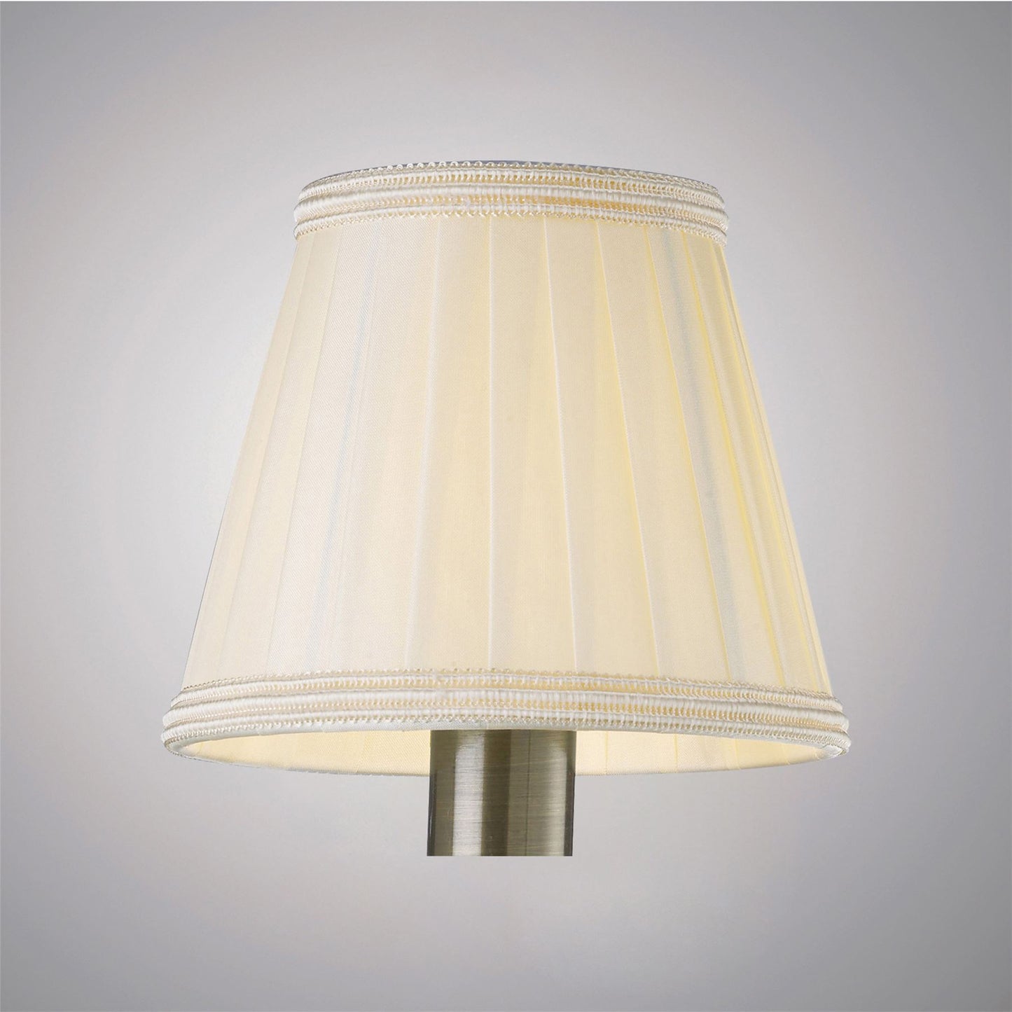 Diyas Willow Clip On Shade Cream 80/130mm x 110mm