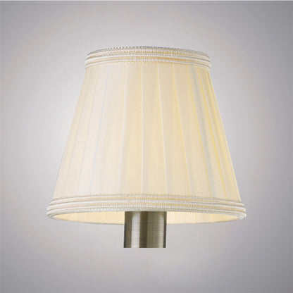 Diyas Willow Clip On Shade Cream 80/130mm x 110mm