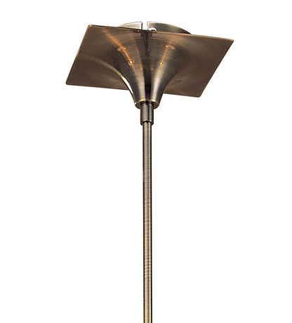 Mantra Siena 63cm Pendant Round 6 Light E14, Antique Brass with Amber Cream Shades and Amber Crystal