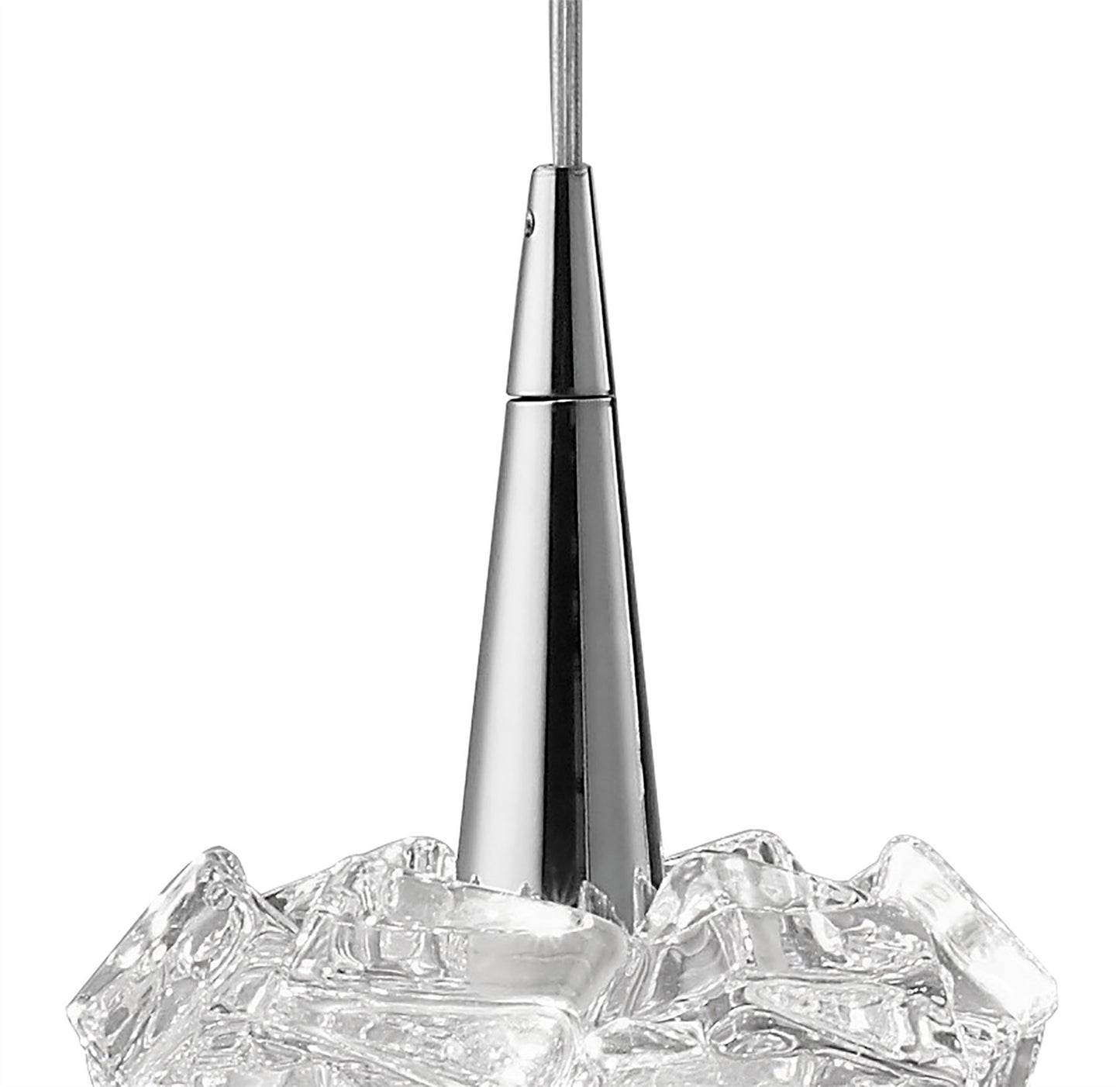 Mantra M3951 Artic Linear Pendant 3 Light G9 Line Small, Polished Chrome