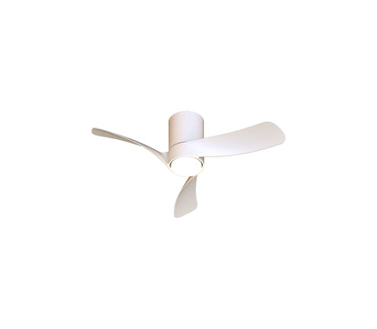 Nemo II XS 72cm 15W LED Dimmable Ceiling Light With Built-In 26W DC Fan, 3000-5000K Remote Control, 3000lm, White, 5yrs Warranty