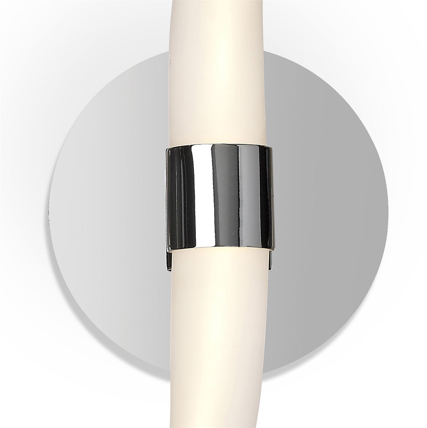 Mantra Armonia Wall Light Wave, 12W LED, 3000K, 900lm, Polished Chrome/Frosted Acrylic, 3yrs Warranty