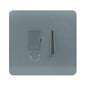 Trendi Artistic Modern Glossy Tactile Fused Spur Switch Cool Grey