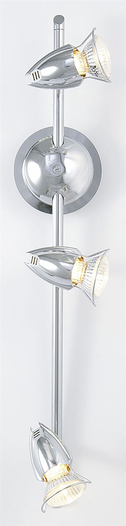 Diyas Habo On Linear Bar 3 Light GU10 Polished Chrome