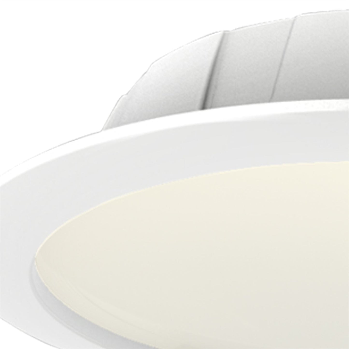 Mantra Fusion Fusion M6394 Graciosa 14.6cm Round LED Downlight, 10.8W, 3000K, 820lm, White, Cut Out 120mm, IP44, 3yrs Warranty