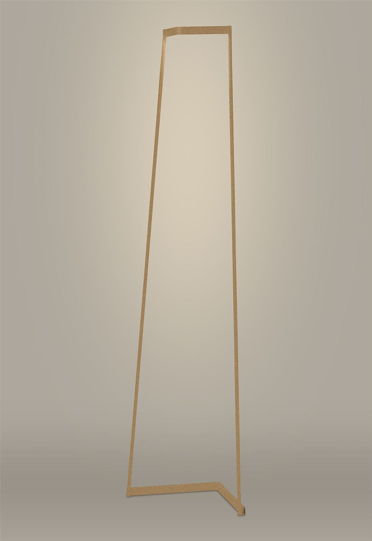 Mantra Minimal Floor Lamp, 40W LED, 3000K, 3000lm, Dimmable, Gold, 3yrs Warranty