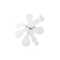 Diyas Home (DH) Infinity Splat Clock White Wall