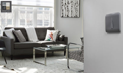 Trendi Switch 1 Gang Retractive Switch Silver