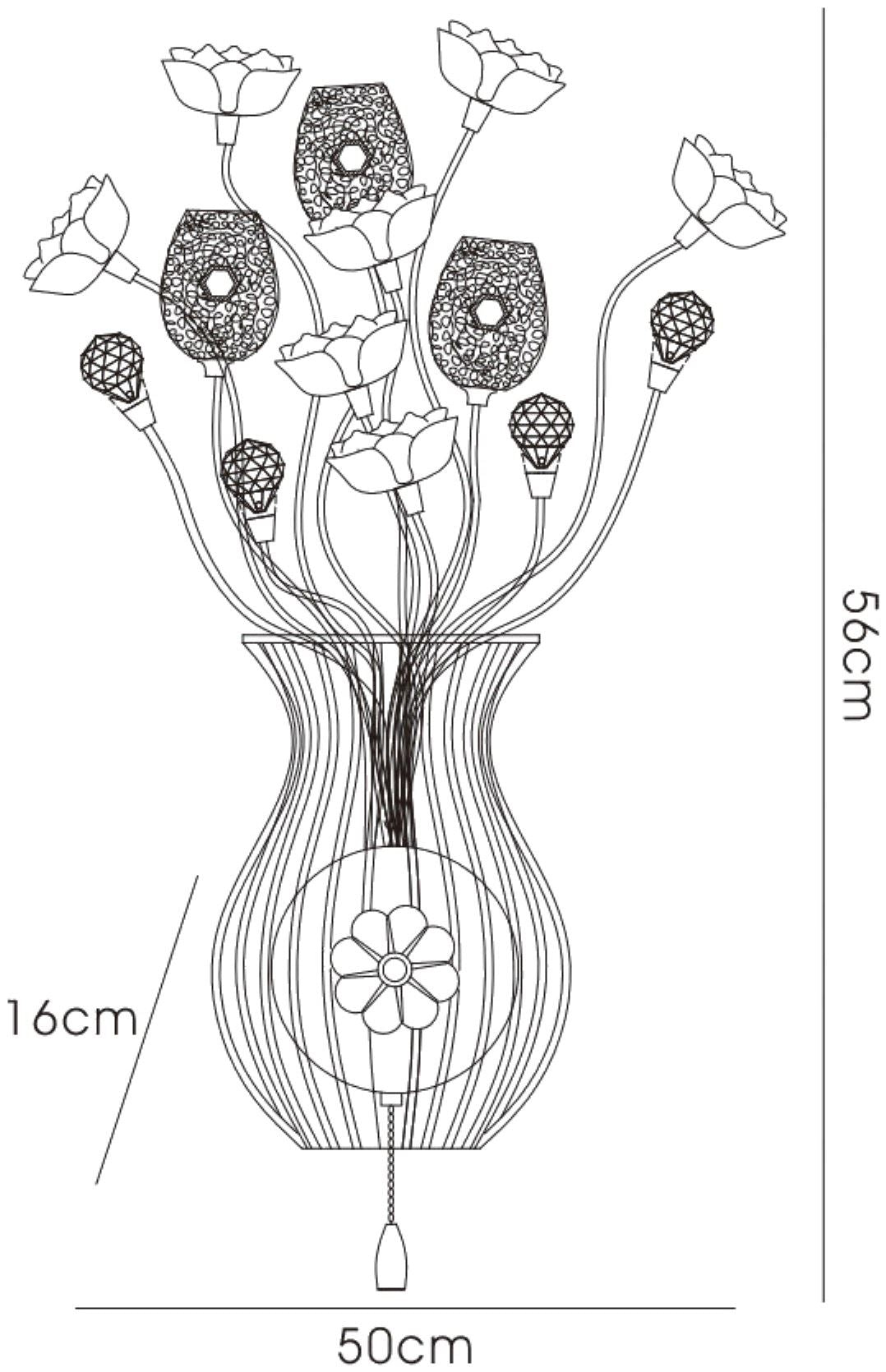 Diyas Home Bonita Aluminium (DH) Bonita Wall Light 3 Light G4 Aluminium/Black/Crystal, NOT LED/CFL Compatible