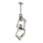 Diyas Ricadi  8 Light GU10 Stainless Steel, (ITEM REQUIRES CONSTRUCTION/CONNECTION) Ceiling Pendant Light Fitting
