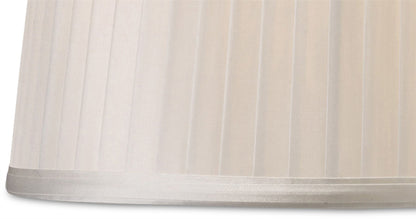 Diyas Willow Fabric Shade White 260/300mm x 190mm