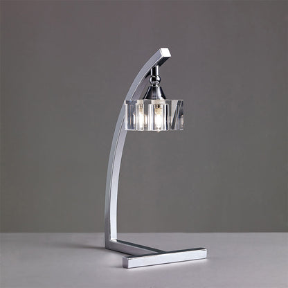 Mantra M2365 Cuadrax Table Lamp 1 Light G9, Polished Chrome