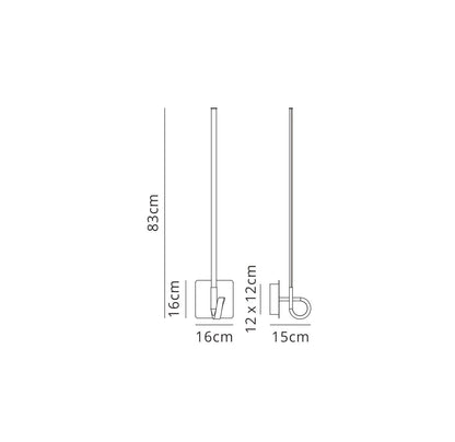 Mantra M6133 Cinto Wall Light 83cm, 12W LED, 3000K, 960lm, Polished Chrome, 3yrs Warranty
