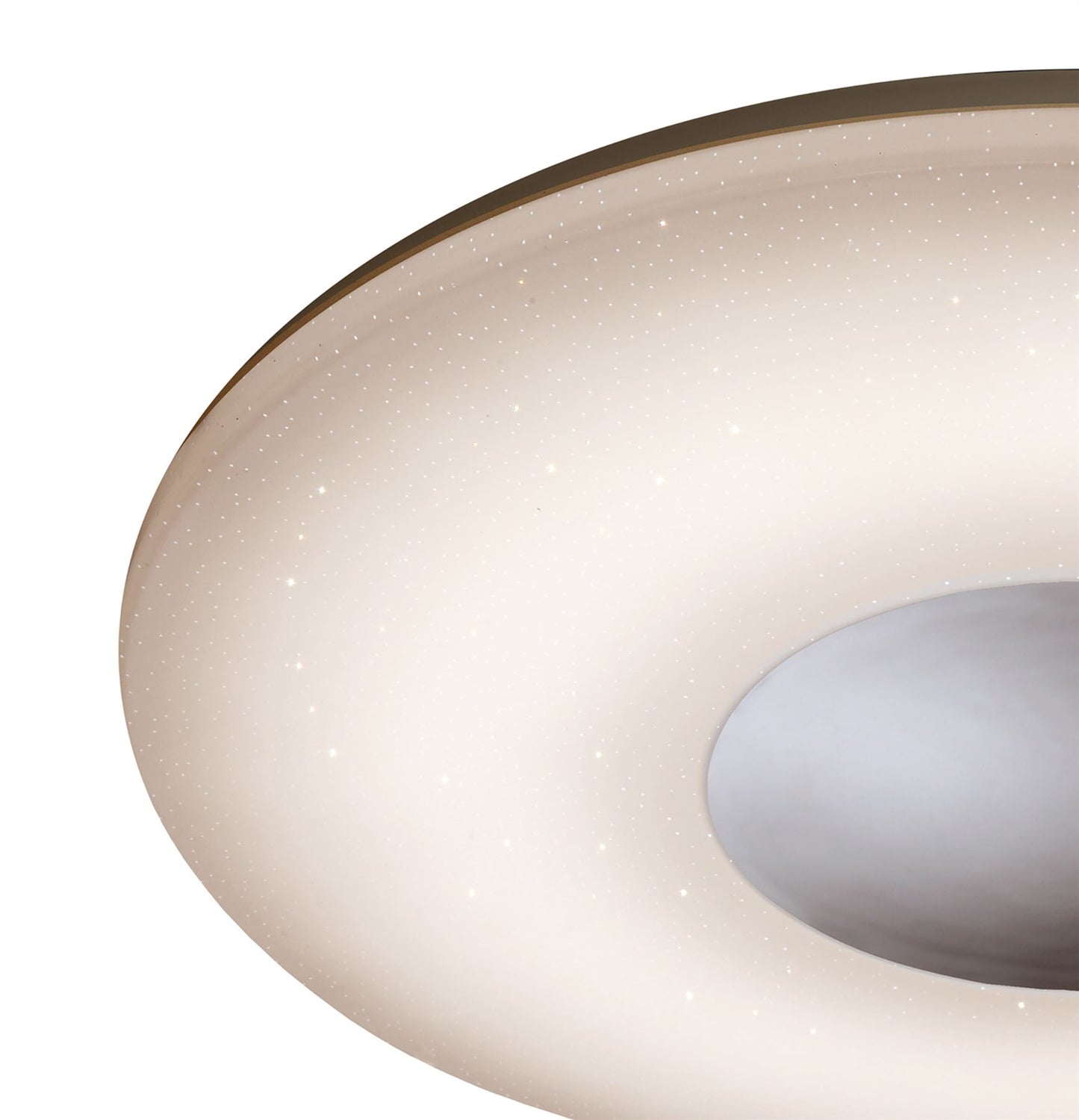 Mantra Fusion M3692 Reef 60W Tuneable White 3000K-6500K, 4200lm, Dimmable Flush Ceiling Light with Remote Control