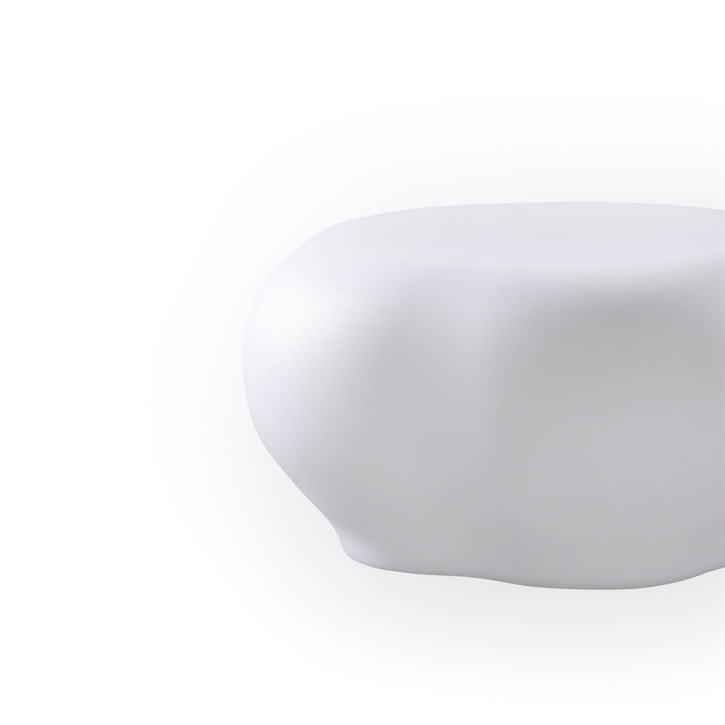 Mantra Huevo Stool 1 Light CFL Indoor, Opal White