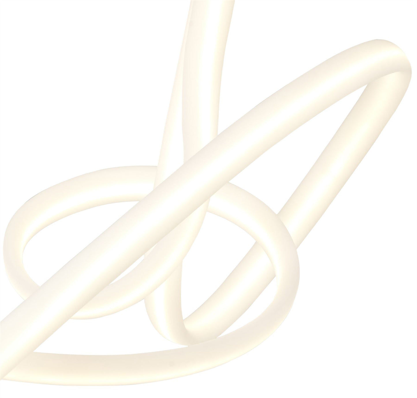 Mantra Armonia Semi Flush Medium Ribbons, Dimmable, 60W LED, 3000K, 4500lm, Titanium/Frosted Acrylic, 3yrs Warranty Ceiling