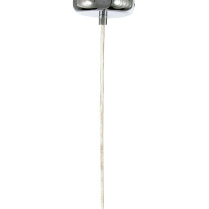 Diyas Malvina 15cm  1 Light G9 Polished Chrome/Clear Glass Ceiling Pendant Light Fitting