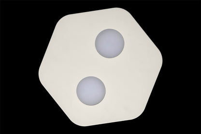 Mantra Area Ceiling Light, 2 x GX53 (Max 9W, Not Included), Sand White