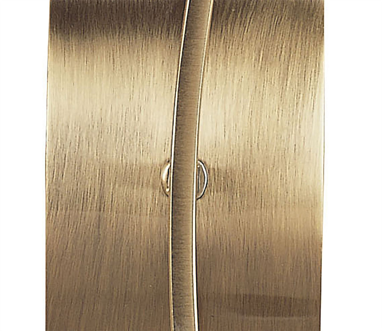 Mantra Pietra Wall Light Switched 1 Light G9, Antique Brass
