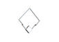 Mantra Boutique Square Wall Light, Dimmable, 25W LED, 3000K, 1370lm, White, 3yrs Warranty