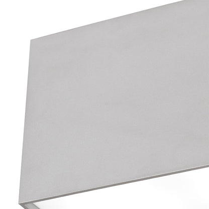 Mantra Fusion M5630 Kailua Flush Rectangular 2 x GU10, Silver - M5630 Ceiling