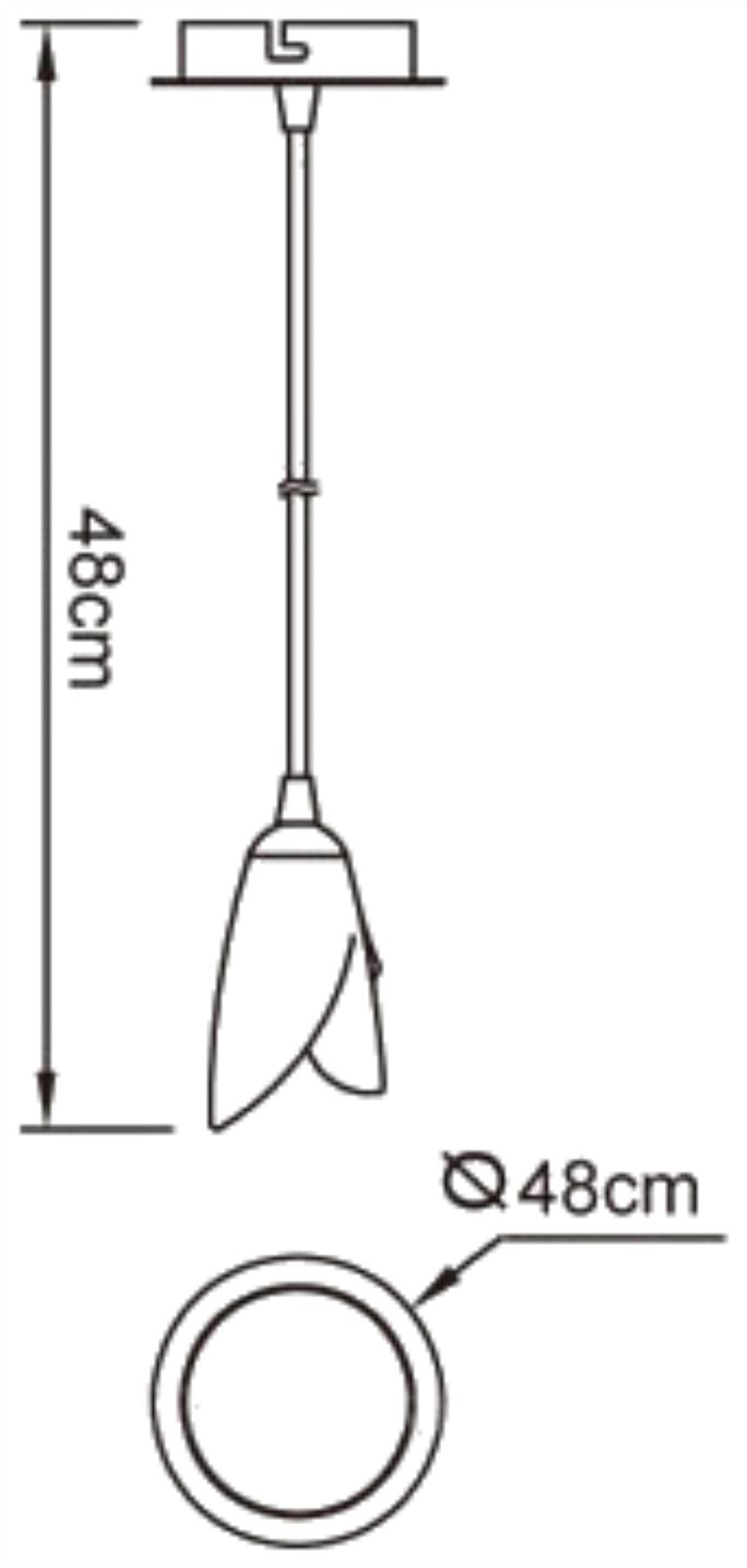 Mantra Pietra 10cm Pendant 1 Light G9, Polished Chrome