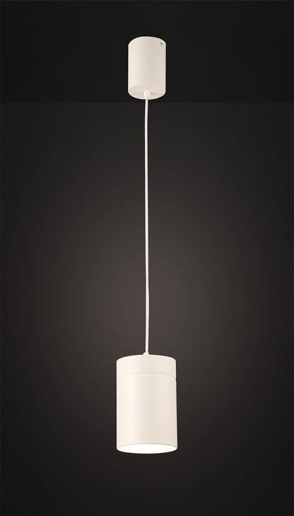 Mantra Fusion M5622 Aruba Pendant Large 12cm Round 1 x E27, Matt White