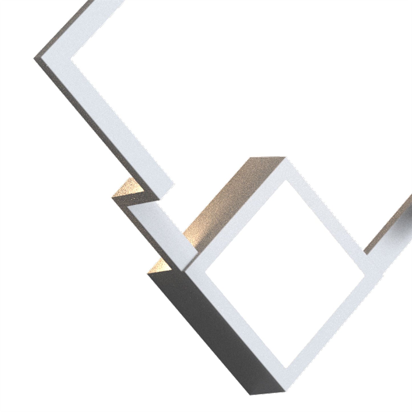 Mantra Boutique Square Wall Light, Dimmable, 18W LED, 3000K, 1150lm, White, 3yrs Warranty