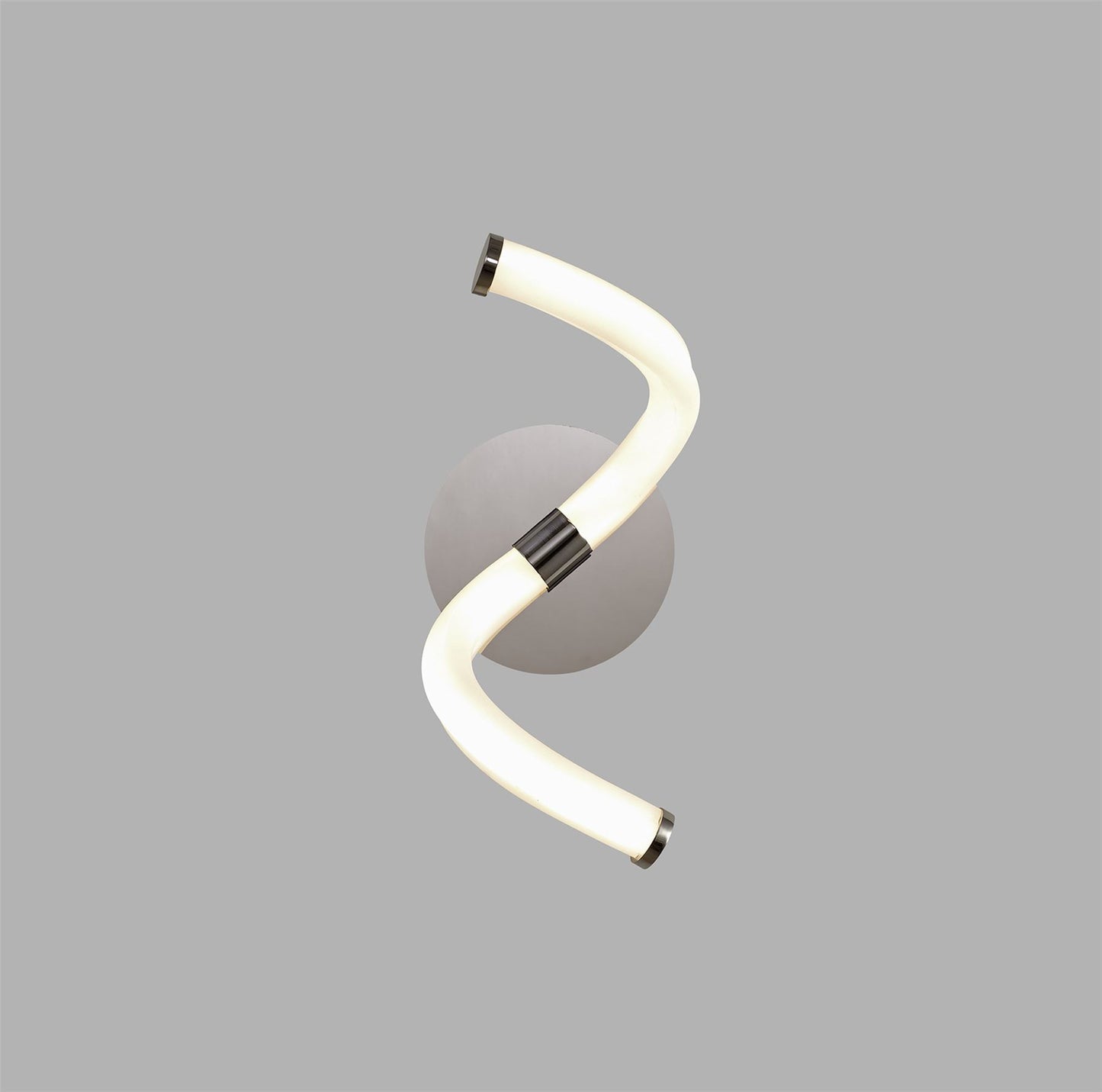 Mantra Nur II Switched Wall Light, 12W LED, 3000K, 900lm, IP20, Chrome, 3yrs Warranty