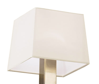 Mantra Akira 54cm Pendant 3 Light E14, Antique Brass with Cream Shades