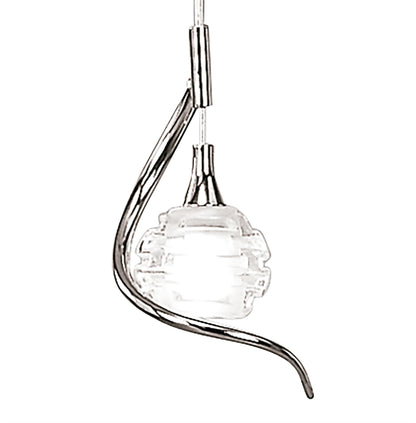 Mantra M0084 Dali Pendant 1 Light G9, Polished Chrome