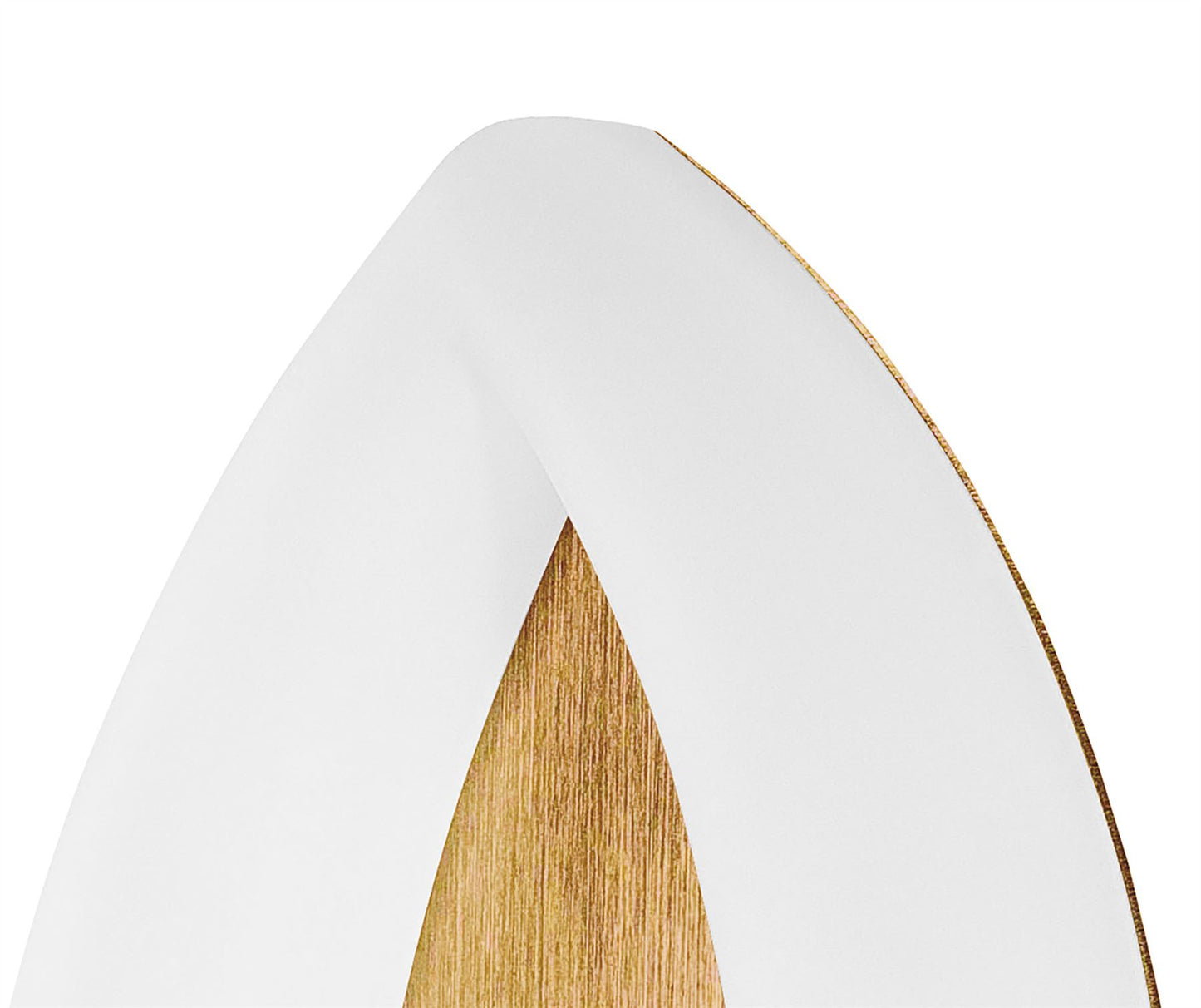 Mantra Fusion Juno Wall Light 5W LED 3000K, 450lm, Satin Gold/Frosted Acrylic/Gold, 3yrs Warranty