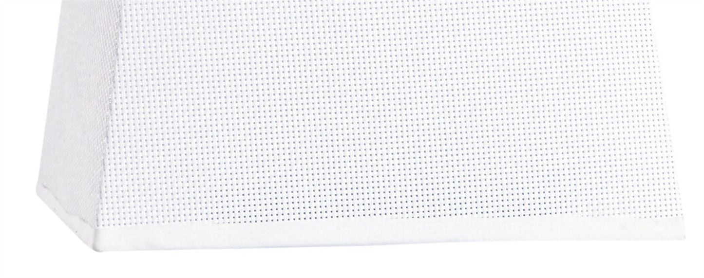 Mantra M5239 Habana White Square Shade 160/200 x 152mm, Suitable for Wall Lights