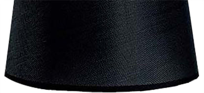 Mantra M5323 Habana Black Round Shade 210/240mm x 165mm, Suitable for Table Lamps
