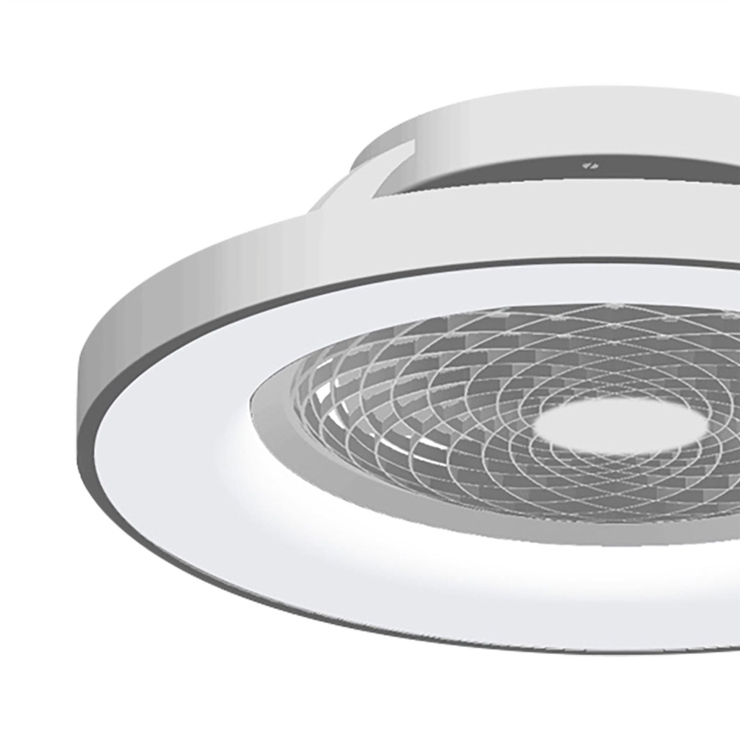 Tibet 65cm 70W LED Dimmable Ceiling Light With 35W DC Reversible Fan,Remote, APP & Alexa/Google Voice, 3900lm, Silver, 5yrs Warranty