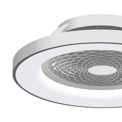Tibet 65cm 70W LED Dimmable Ceiling Light With 35W DC Reversible Fan,Remote, APP & Alexa/Google Voice, 3900lm, Silver, 5yrs Warranty