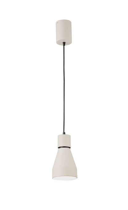 Mantra Fusion Kos E27 Fusion M5621 Kos Pendant Small 11cm Round 1 x E27, Matt White