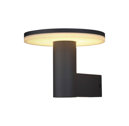 Mantra Fusion Cerler Wall Light, 10W LED, 3000K, 700lm, IP54, Anthracite, 3yrs Warranty