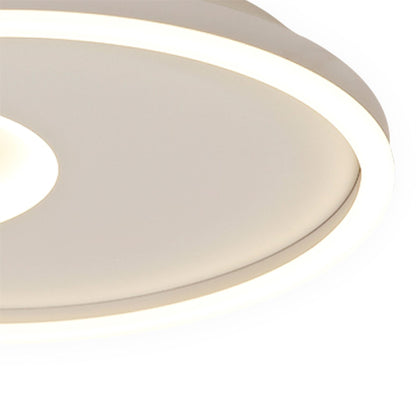 Mantra Fusion Krater Ceiling 40cm Round 36W LED 3000-6000K Tuneable, 1800lm, Remote Control White, 3yrs Warranty Ceiling