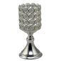 Diyas Home (DH) Malo Small Chalice Crystal Candle Holder Crystal
