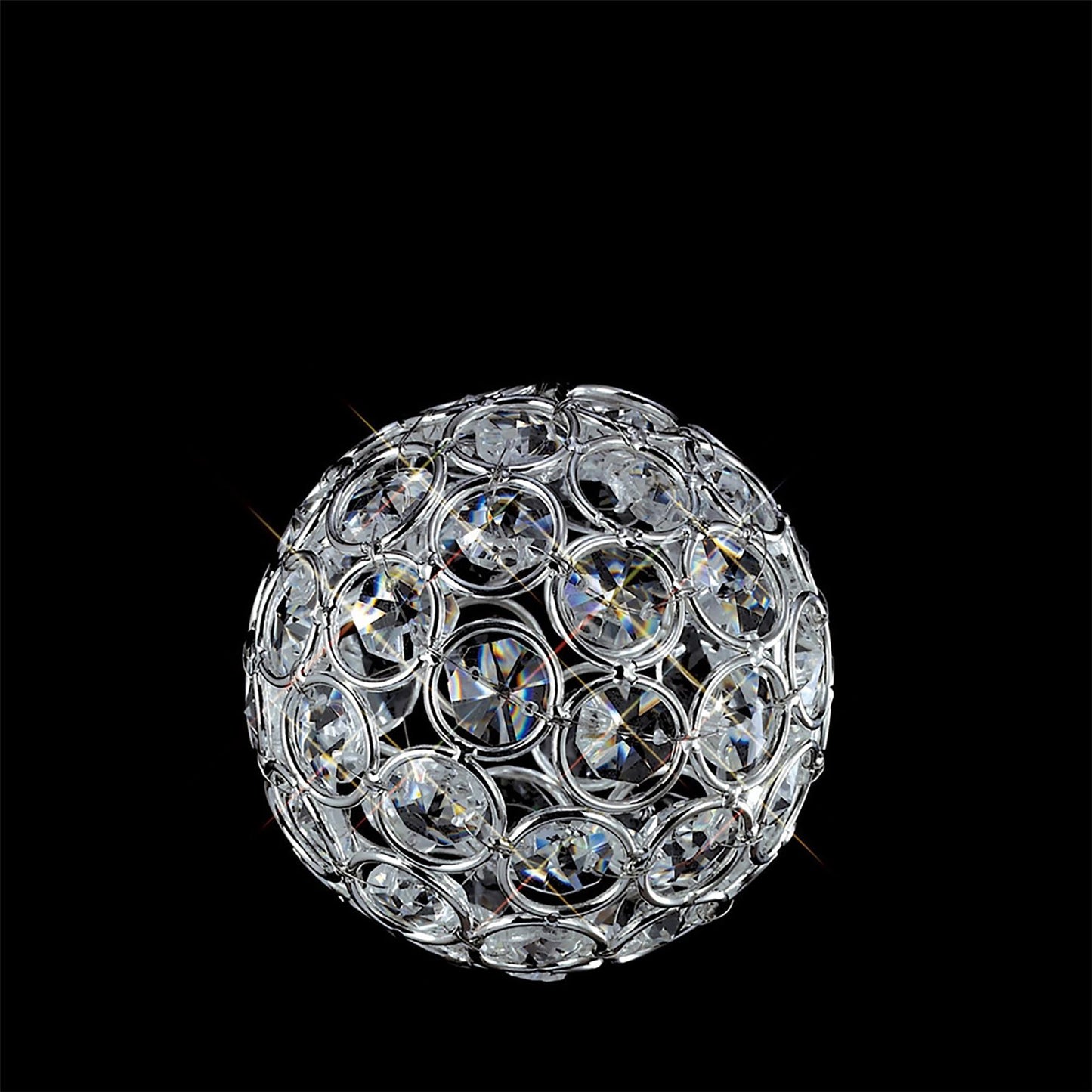 Diyas Home (DH) Malo Small Crystal Decorative Ball Crystal