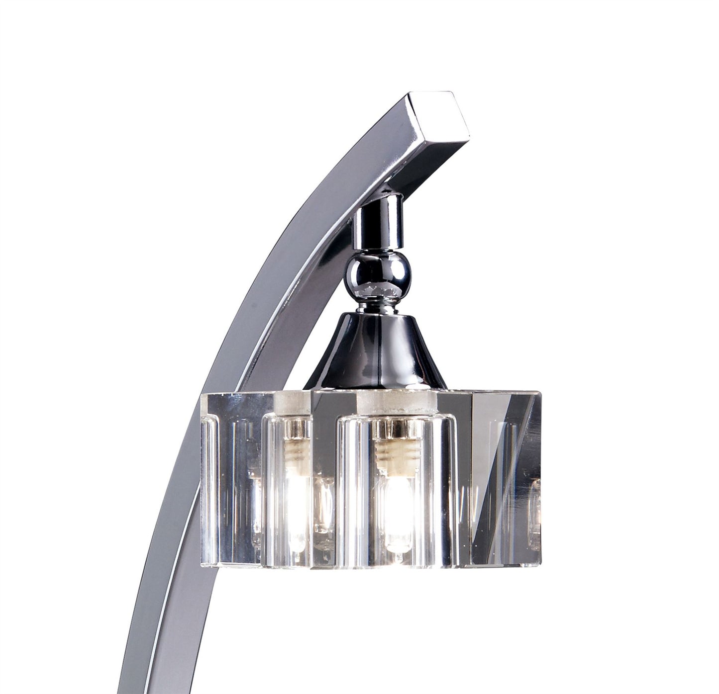 Mantra M2365 Cuadrax Table Lamp 1 Light G9, Polished Chrome